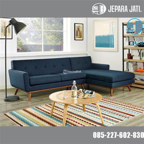 Sofa Sudut Ruang Tamu Minimalis Menerima Pesanan Kayu Jati Jepara Di