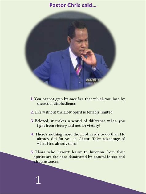 Pastor Chris Quotes Collection | Prayer | Faith