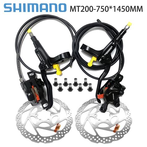 Zestaw Hamulc W Tarczowe SHIMANO MT200 Do Wewn Trznego Okablowania