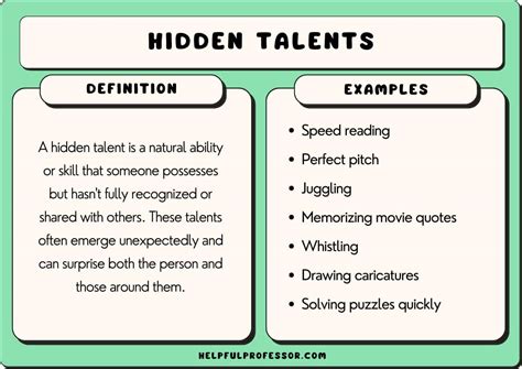 101 Hidden Talents Examples (2026)