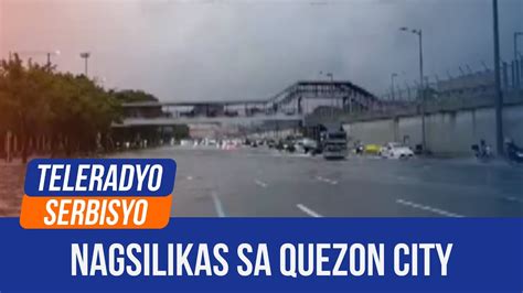 Over 300 Families Evacuated In QC Roads Still Passable Amid Tropical