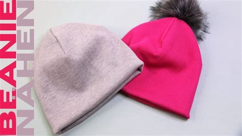 Beanie nähen DIY Wende Mütze mit kostenlosem Schnittmuster YouTube