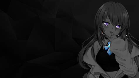 Monochrome Anime Anime Girls Selective Coloring Moona Hoshinova