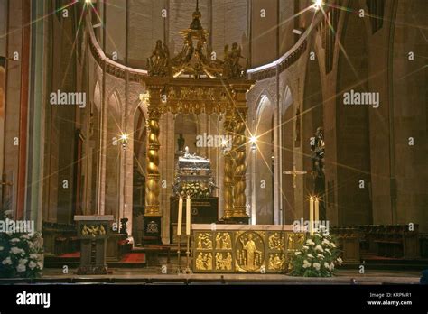 Royal Gniezno Cathedral S Interior With Sarcophagus St Adalbert