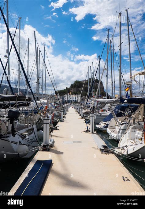 Denia Marina. Costa Blanca Spain Stock Photo - Alamy