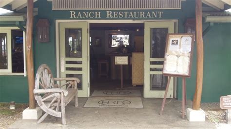 Ranch Restaurant Hana Hi A Great Spot On The Hill Overlooking The