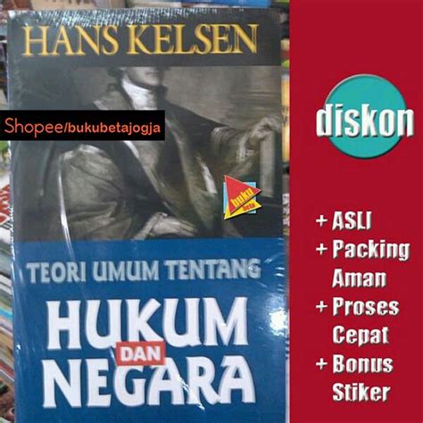 Jual Teori Umum Tentang Hukum Dan Negara Hans Kelsen Shopee Indonesia