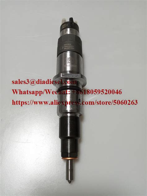 Bosch Common Rail 0445120231 3976372 4945967 5263262 Fuel Injector Fits Komatsu Pc200 8 Whatsapp