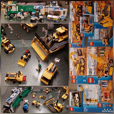 LEGO CITY 15 City Sets 2005 10 Inkl Rotho Rollbox 60L Kaufen