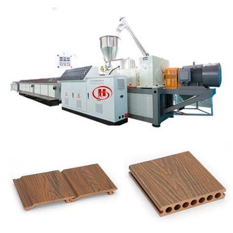 Plastic Wood Composite Machine Timber Wpc Wall Panels Profile Making