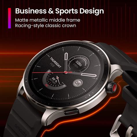 Amazfit Gtr Super Speed Black