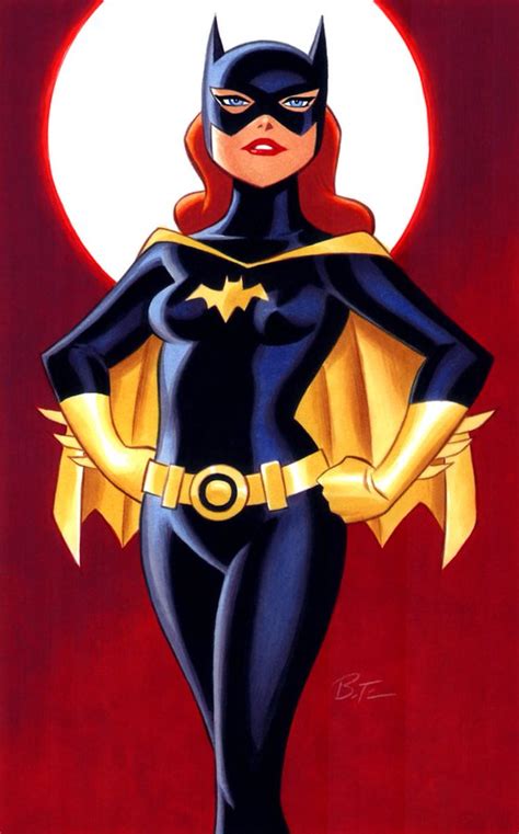 Fishermagical Thought Baturday Batgirl Art By Bruce Timm