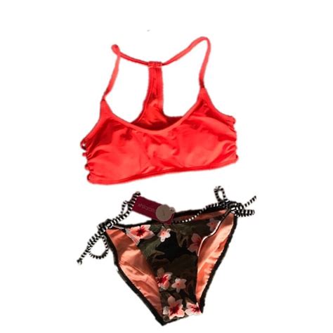 Xhilaration Swim Nwt Bundle Set Two Tops One Bottom Bikini Set Poshmark