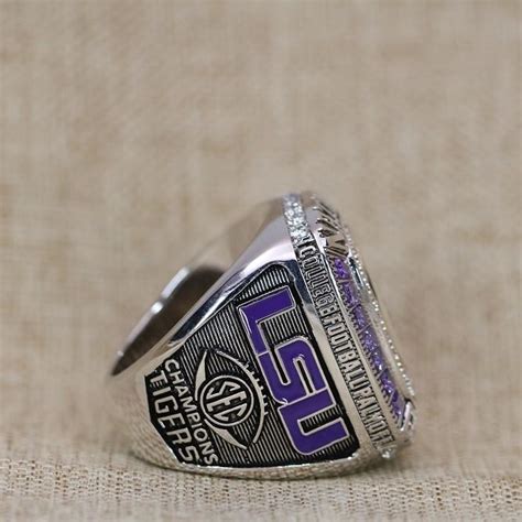 2020 Cfp Lsu Tigers Premium Replica Championship Ring Hyperings