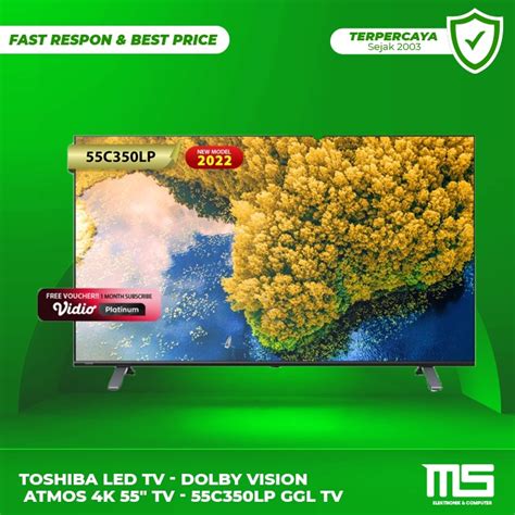 Jual Toshiba Led Tv Dolby Vision Atmos K Tv C Lp Ggl Tv