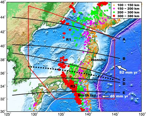 Earthquake Epicenter Map