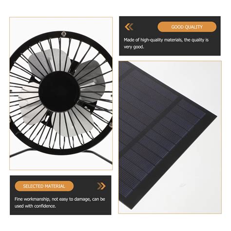 Buy Solar Panel Powered Fan Ventilator: Mini Exhaust Fan 5W for