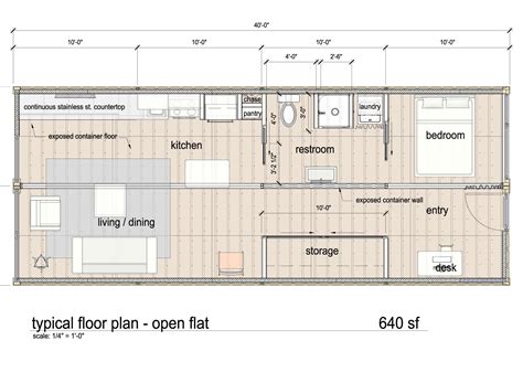 Foot Container Home Floor Plans Spacious Living In A Sustainable