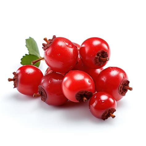 Premium Photo | Hawthorn Berry isolated