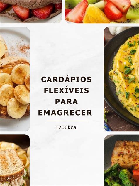 CardÁpios FlexÍveis 1200 Calorias Anielle Claro Hotmart