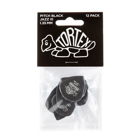 Dunlop Tortex Pitch Black Jazz Mm Player Pack Dirty Riffs