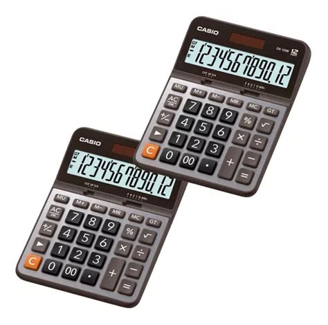 Calculadora De Escritorio Casio Dx B Gris Piezas