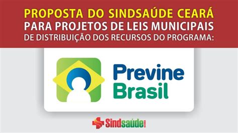 Sindsaúde defende distribuição de recursos do Previne Brasil para