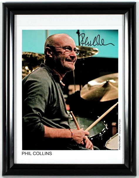 Lot Detail Phil Collins Signed Promotional Photograph Jsa Guaranteed