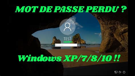 Tuto R Initialiser Le Mot De Passe Windows Xp Vista Perdu Hot Sex Picture