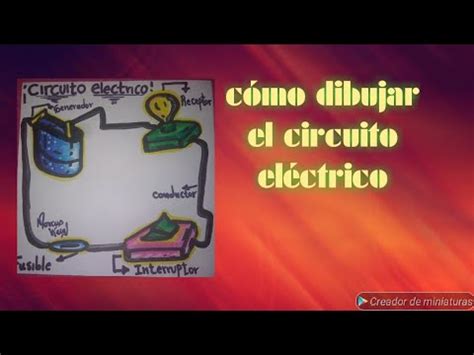 C Mo Dibujar El Circuito El Ctrico F Cil Y R Pido Youtube