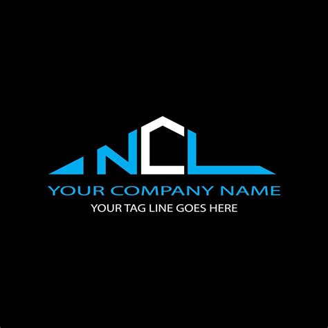 NCL letter logo creative design with vector graphic 8145204 Vector Art ...