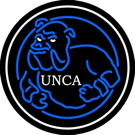 Custom Unc Asheville Bulldogs Primary 1982 1988 Logo NCAA Neon Sign Neon Sign USA – Custom Neon ...