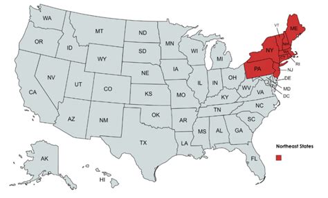 What States Are in The Northeast USA? - What States