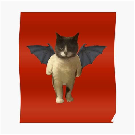 "Halloween cat meme" Poster for Sale by tttatia | Redbubble