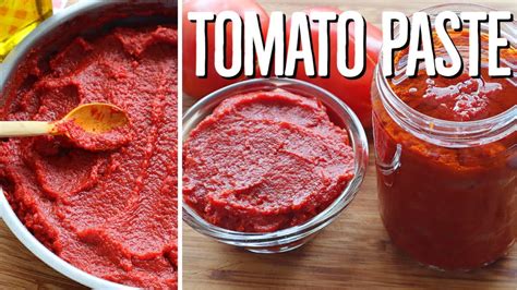 How To Make Tomato Paste Youtube