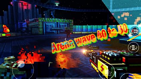 Pixel Gun 3d Arena Wave 40 50 Youtube