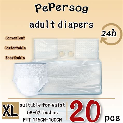 Okmommy Adult Diapers Xl Size Pull Up Pants Disposable Elderly Diapers Unisex Dry Breathable