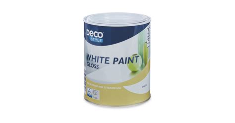 Deco Style White Silk Gloss Paint Aldi Uk