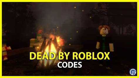 Dead By Roblox Codes Juli 2023 Gamingdeputy Germany