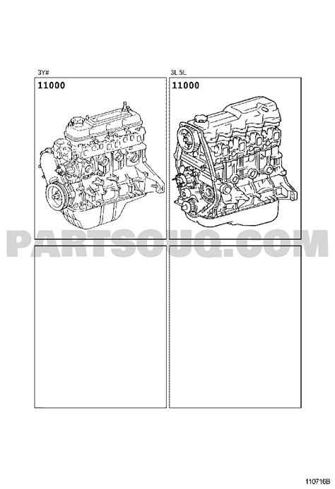 Engine Fuel Tool Toyota Dyna 150 Toyoace G15 Ly102 Psmbs Ly1 2 Yy1 2 Parts Catalogs