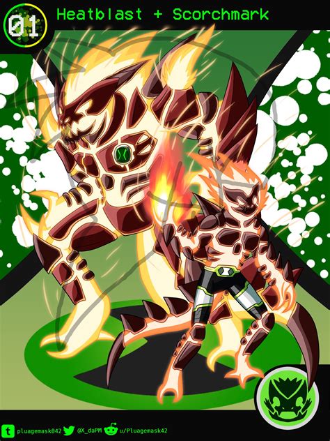 Ben 10 Aliens Heatblast