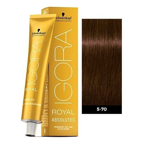 Schwarzkopf Igora Royal Absolutes G Light Brown Copper Natural