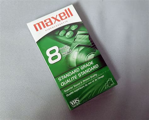 Maxell Standard Grade 8 Hours T 160 Videocassette VHS Tape Reverb