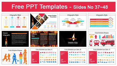 Fire Fighting PowerPoint Templates For Free