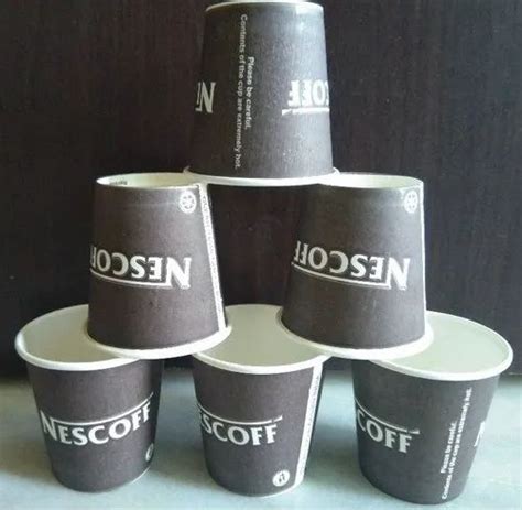 Coffee Black 100 ML Paper Tea Cup For Event At Rs 0 28 Piece In