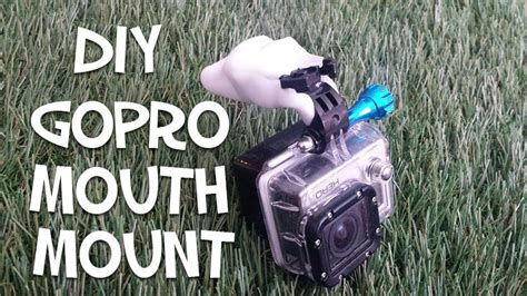 DIY GoPro Mouth Mount Instructions (5 Minute Mouth Mount)