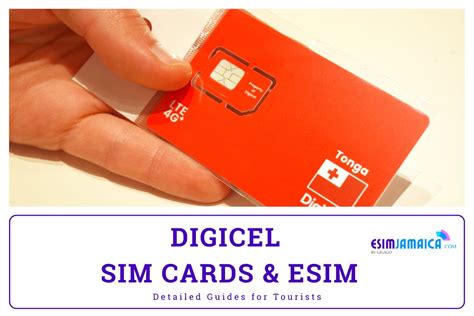 Digicel Sim Cards And Esim Detailed Guides For Tourists