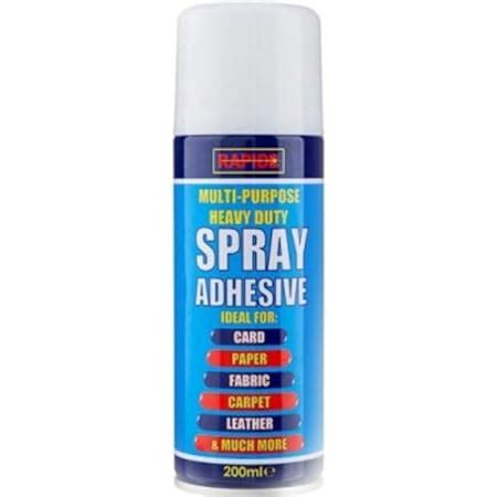 X Ml Rapide Multi Purpose Heavy Duty Spray Adhesive Glue For