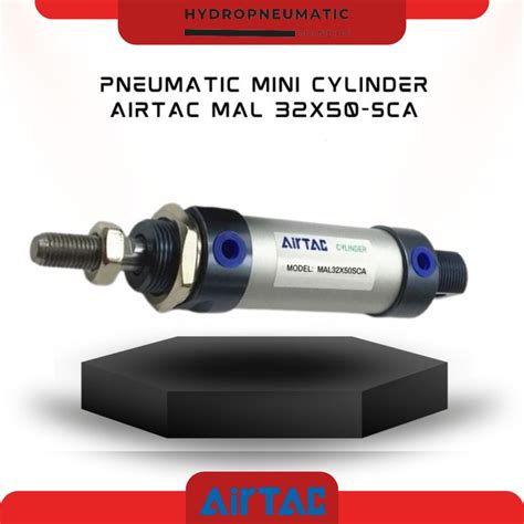 Jual Pneumatic Mini Cylinder Airtac MAL 32X50 Shopee Indonesia