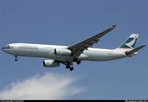 B LAA Cathay Pacific Airbus A330 342 Photo By Aldo Bidini ID 130534